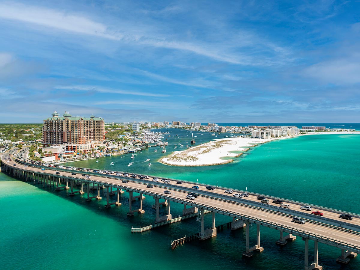 Ocean view from a high-rise coastal balcony.